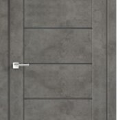 Межкомнатная дверь LOFT 1 ( Бетон тёмно-серый )   