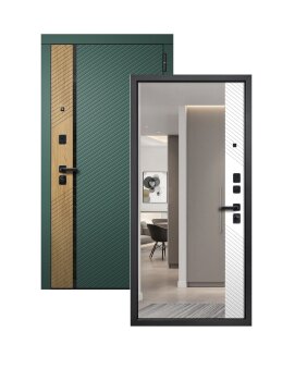 Дверь входная Дилайн Авокадо