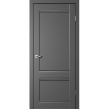 Межкомнатная дверь C01 ПГ (Графит)  