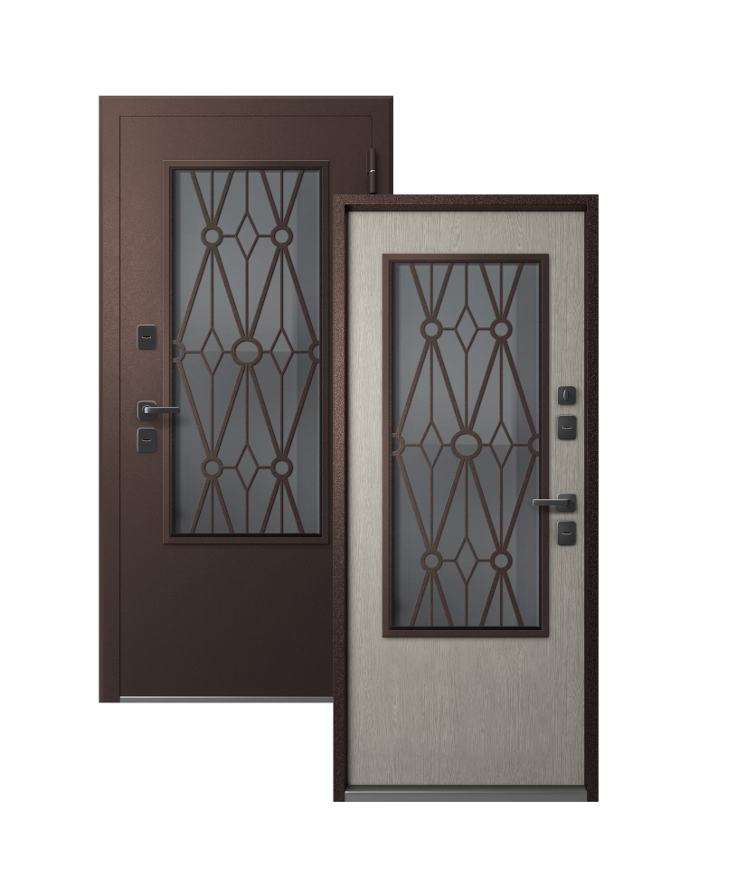 Металлическая уличная входная дверь SP-30