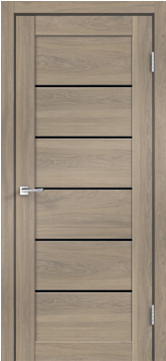 Межкомнатная дверь LINEA 1 ( Орех Норман коньячный )