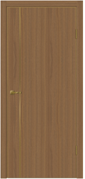 Межкомнатная дверь TECHNO MV1 (Орех Американский Морёный)) 