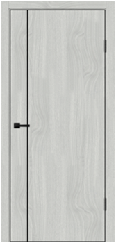 Межкомнатная дверь TECHNO MV1 (Орех Американский Светлый)