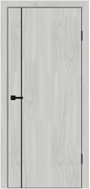 Межкомнатная дверь TECHNO MV1 (Орех Американский Светлый)