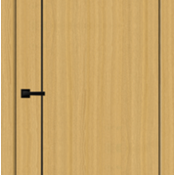 Межкомнатная дверь TECHNO MV1 (Орех Американский Соломенный)