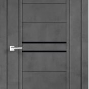 Межкомнатная дверь NEXT 2 ( Муар Тёмно-Серый ) 
